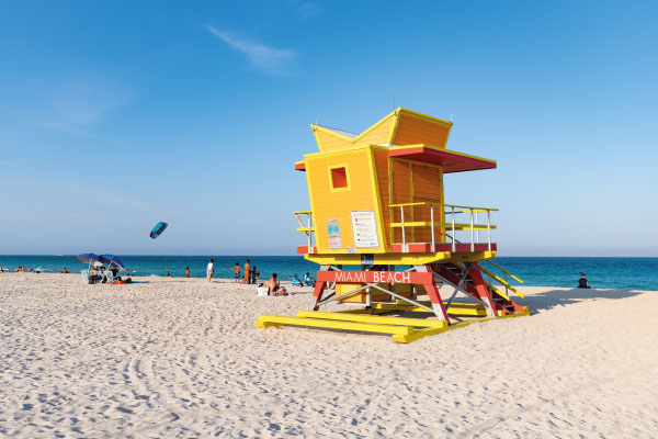 Miami beach Florida lifeguard station - Are Short-Term Rentals a Good Investment in Florida? - DG Pinnacle Commercial - Miami Mortgage Lender
